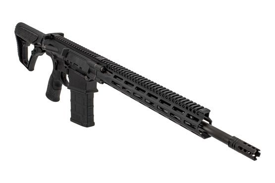 Daniel Defense DD5V4 6.5 Creedmoor rifle features an 18in cold hammer forged barrel and 15in M-LOK rail